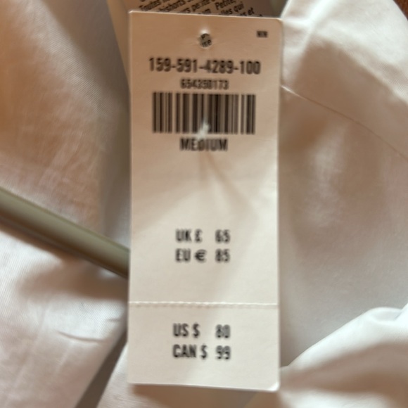 White Abercrombie dress never worn - Picture 3 of 3